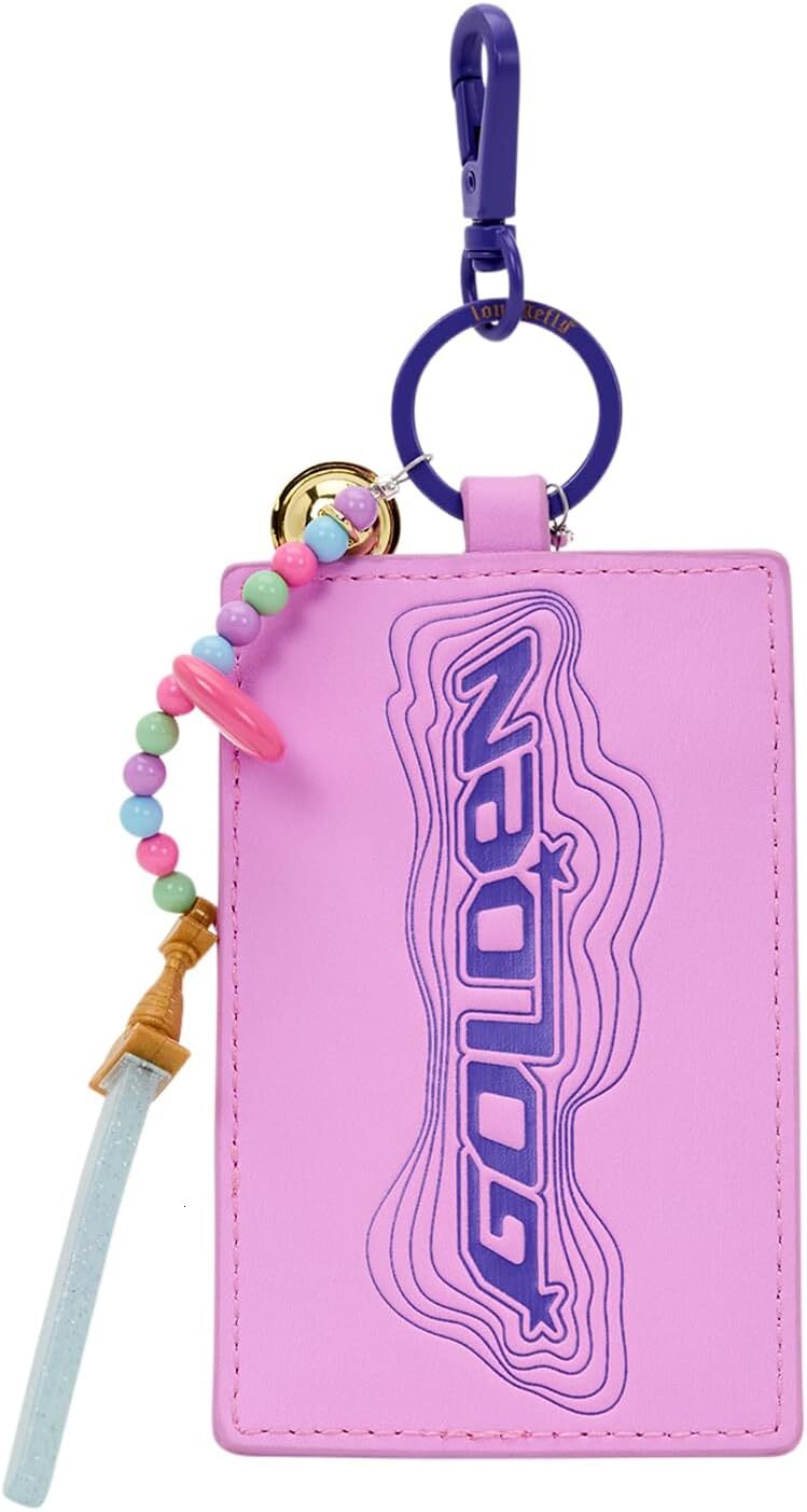 Loungefly Kpop Demon Hunters Huntr/X Mini Backpack With Photo Card Charm