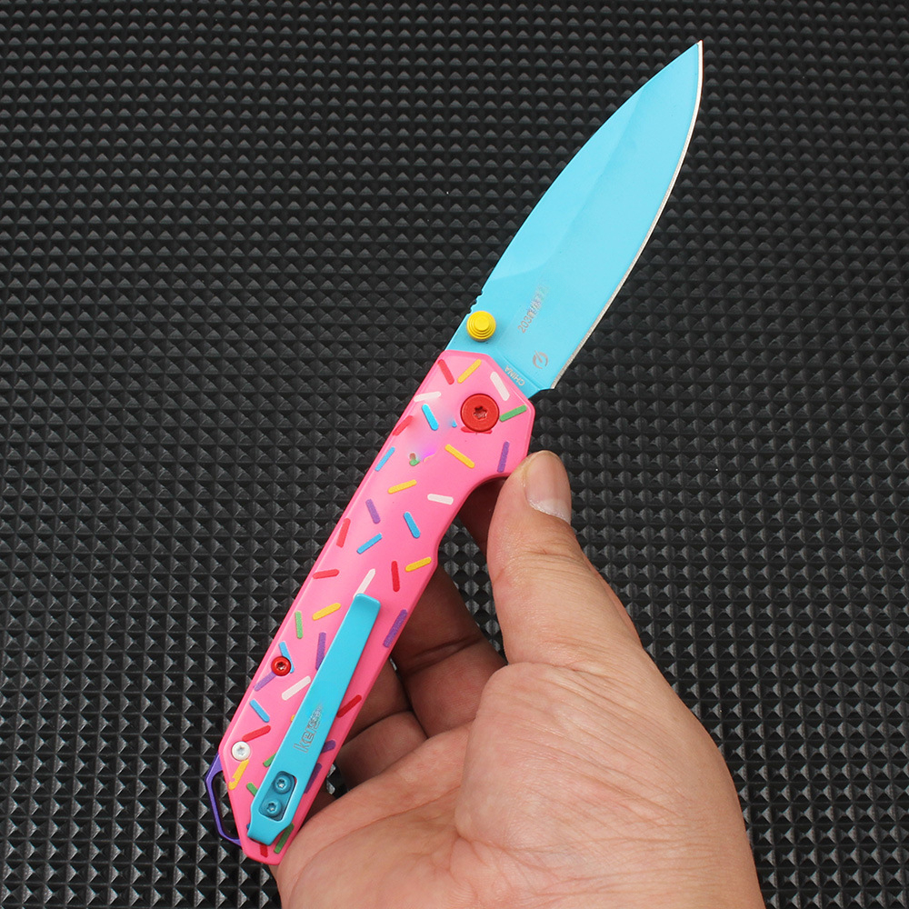 2308R Folding Knife Sharp D2 Blade G10 Handle Portable Hiking Camping Outdoor Knife EDC Cutting Hunting Pocket Survival Knife