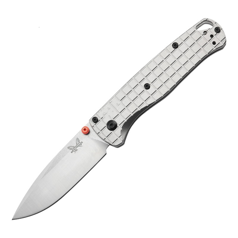 BM 533-3 Bugout Nylon Wave Handle Axis Lock Folding Outdoor Self Defense Pocket Knife EDC Camping Hunting Tools