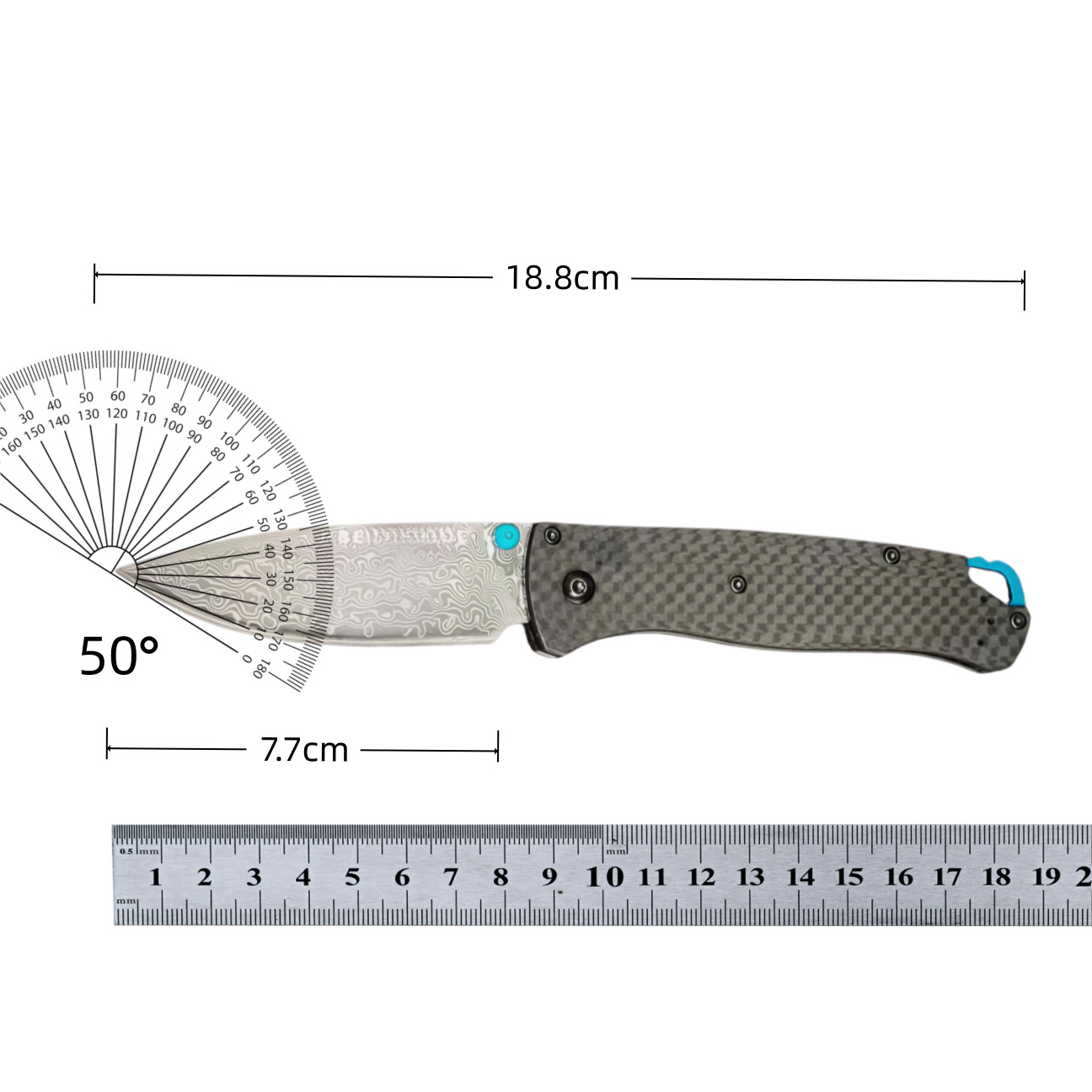 BM 535-3/533-3 Mini Carbon Fiber Folding Knife cpm20Black Outdoor Camping Hunting Pocket Tactical EDC Tool 535 Knife