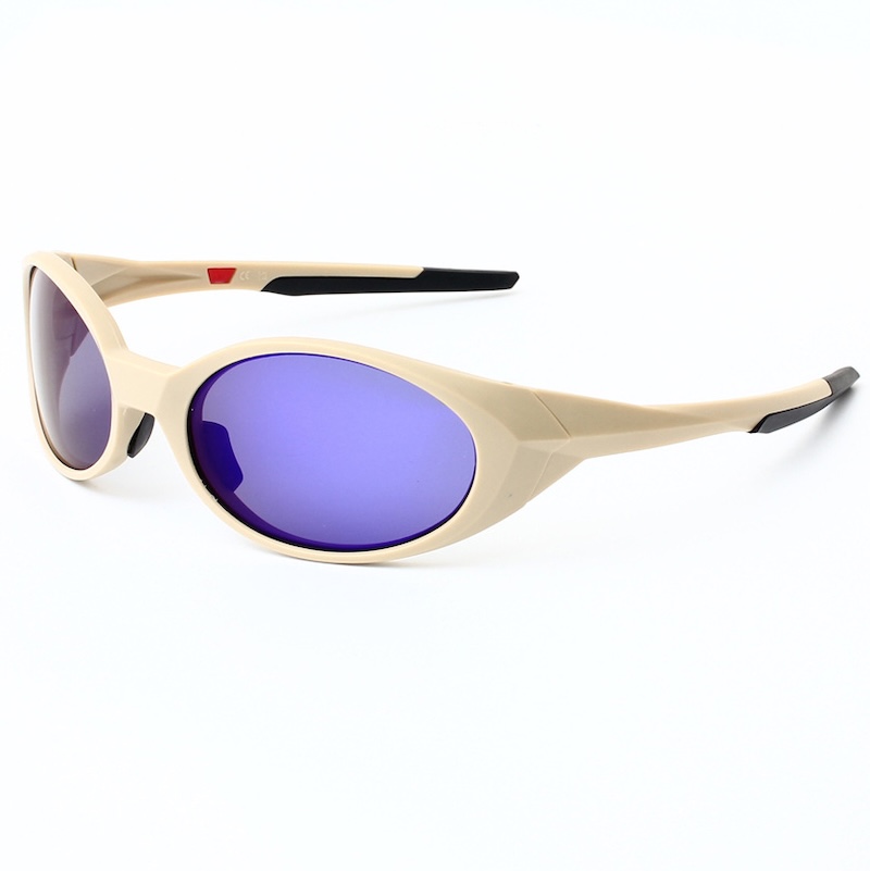 Original Polarized Sunglasses Oval Luxury Brand Designer Round Outdoor Sports Pilot Fashion Y2K Men Driving Sunshade Goggles Beach Cycling Golf Busine