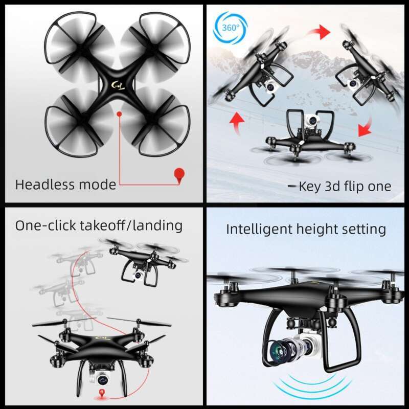 Famous Brand S Phantom Long Battery Life Altitude Hold Quadcopter HD Aerial Photography Drone Remote Control Airplane Toy CKS