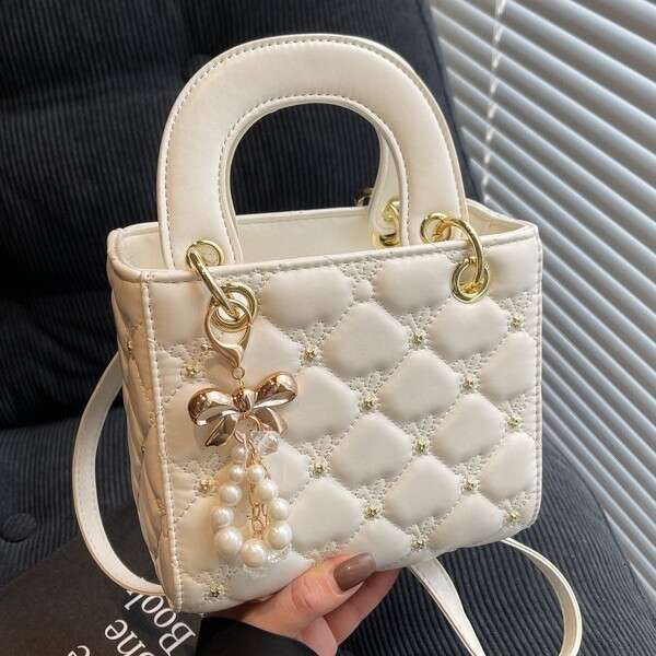 Korean-Style Elegant Design Handbag For Women, Spring New Model, High-Quality Stylish Single-Shoulder Crossbody Bag - view 4