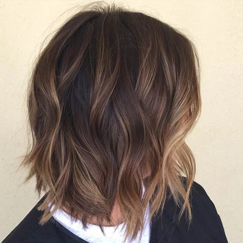 Short Bob Wig 14 Inch Blonde Highlight 13x4 13x6 HD Lace Front Human Hair Pre Plucked Loose Deep Wave Bob Wig Natural Hairline