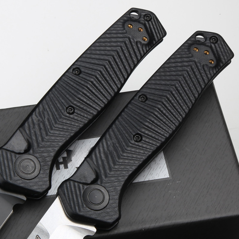New 8551/8551bk Mark s90v Blade G10 Handle Copper Washer Hunt Tactical Outdoor EDC Tool Folding Camping Knife