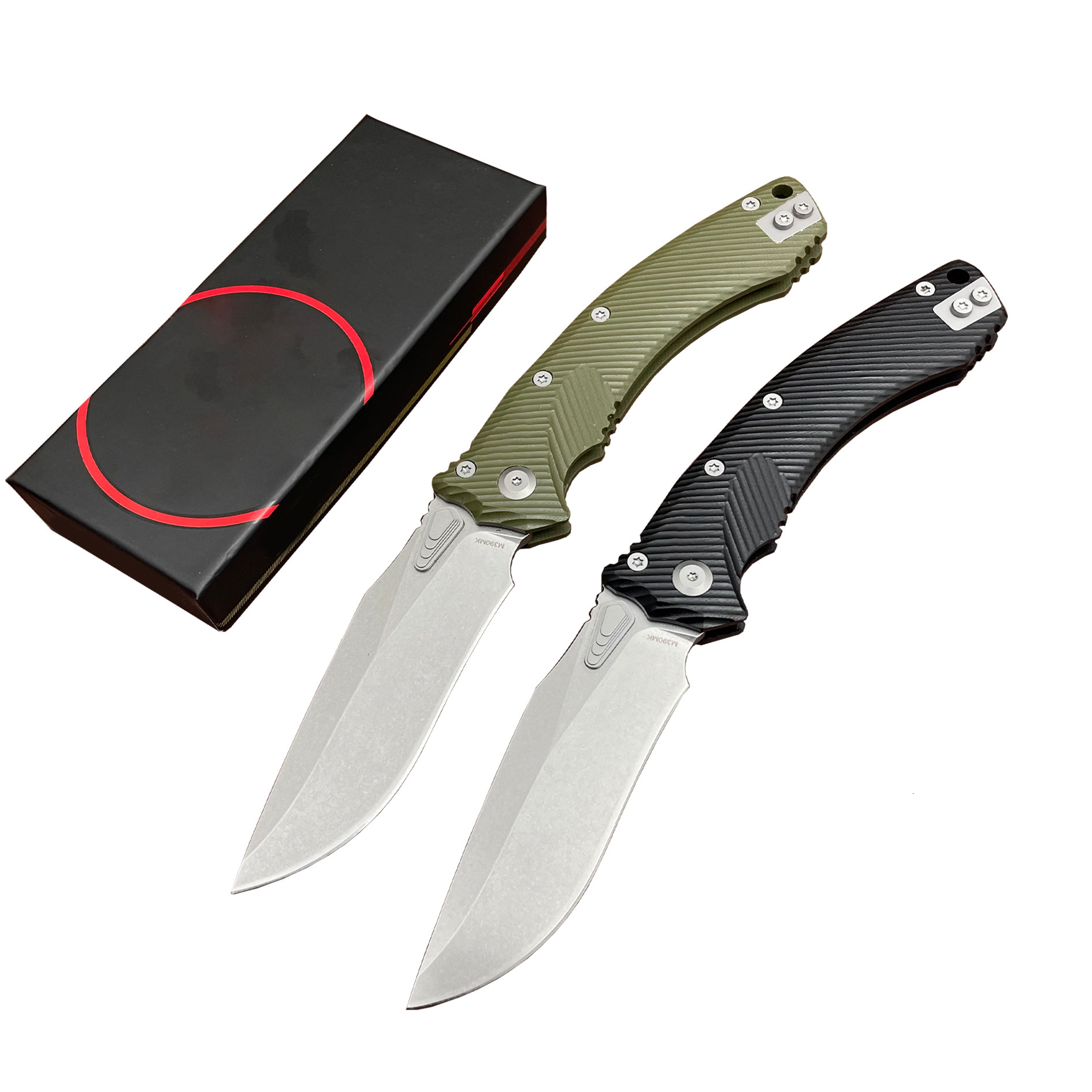 G10 Handle M390MK Blade Outdoor Camping Hunting Kitchen Survival EDC Tool Folding Knife