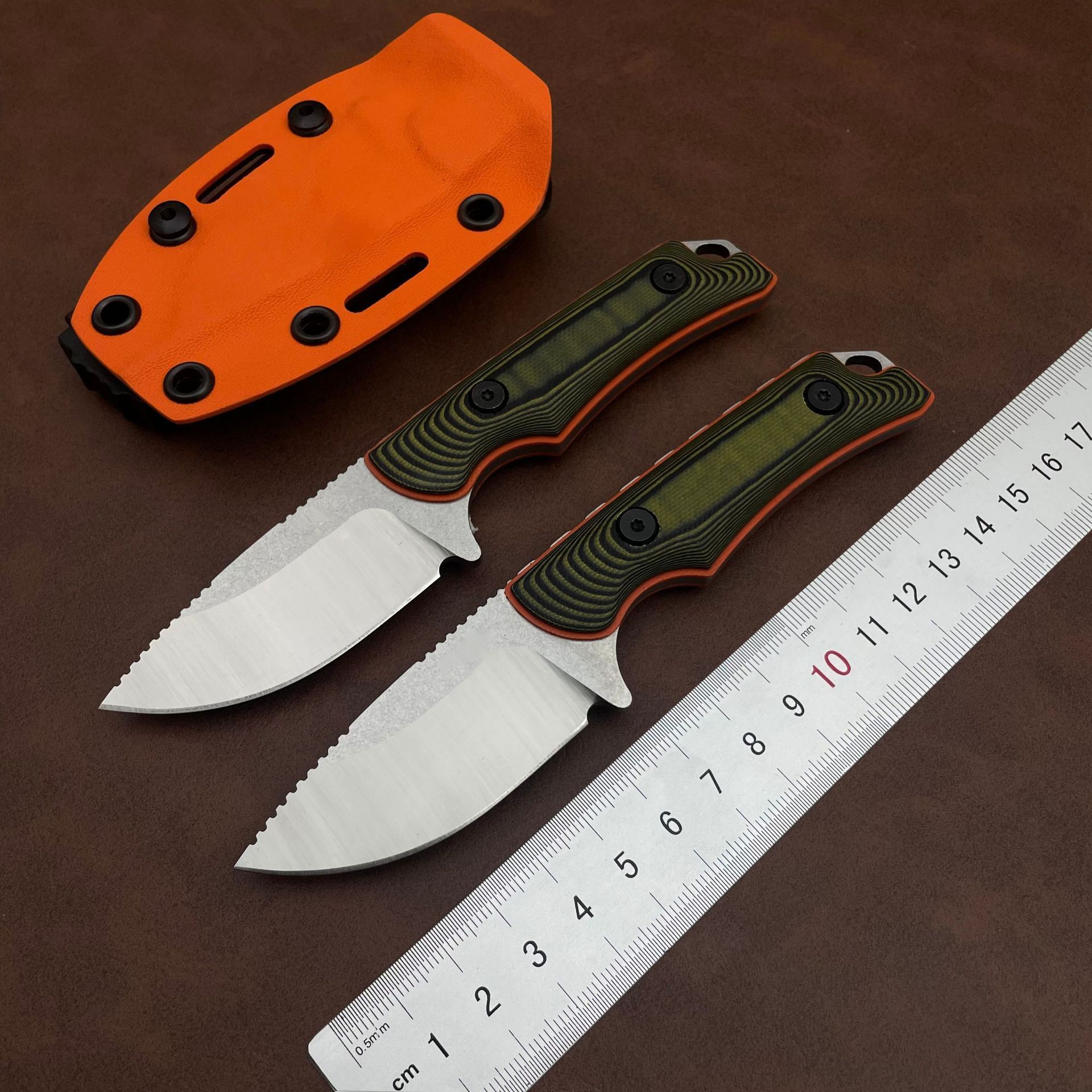 BM 15017 Fixed Blade Mini Knife S90V Drop Point G10 Handle with Kydex Sheath Camping Outdoor Multi-tool Utility Straight Knives