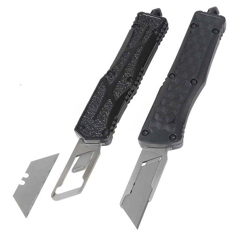 Outdoor Multi-purpose EDC Knife with 440C Steel Blade, Aluminum Alloy Handle, Portable Camping, Adventure and Survival Pocket Knife