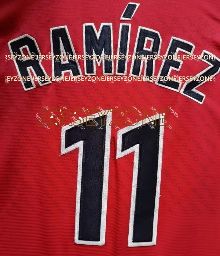 Custom 37 Travis Bazzana 11 Jose Ramirez Bo Naylor Triston McKenzie Embroidery Baseball Jersey Embroidery Breathable Polyester Sweatshirt99