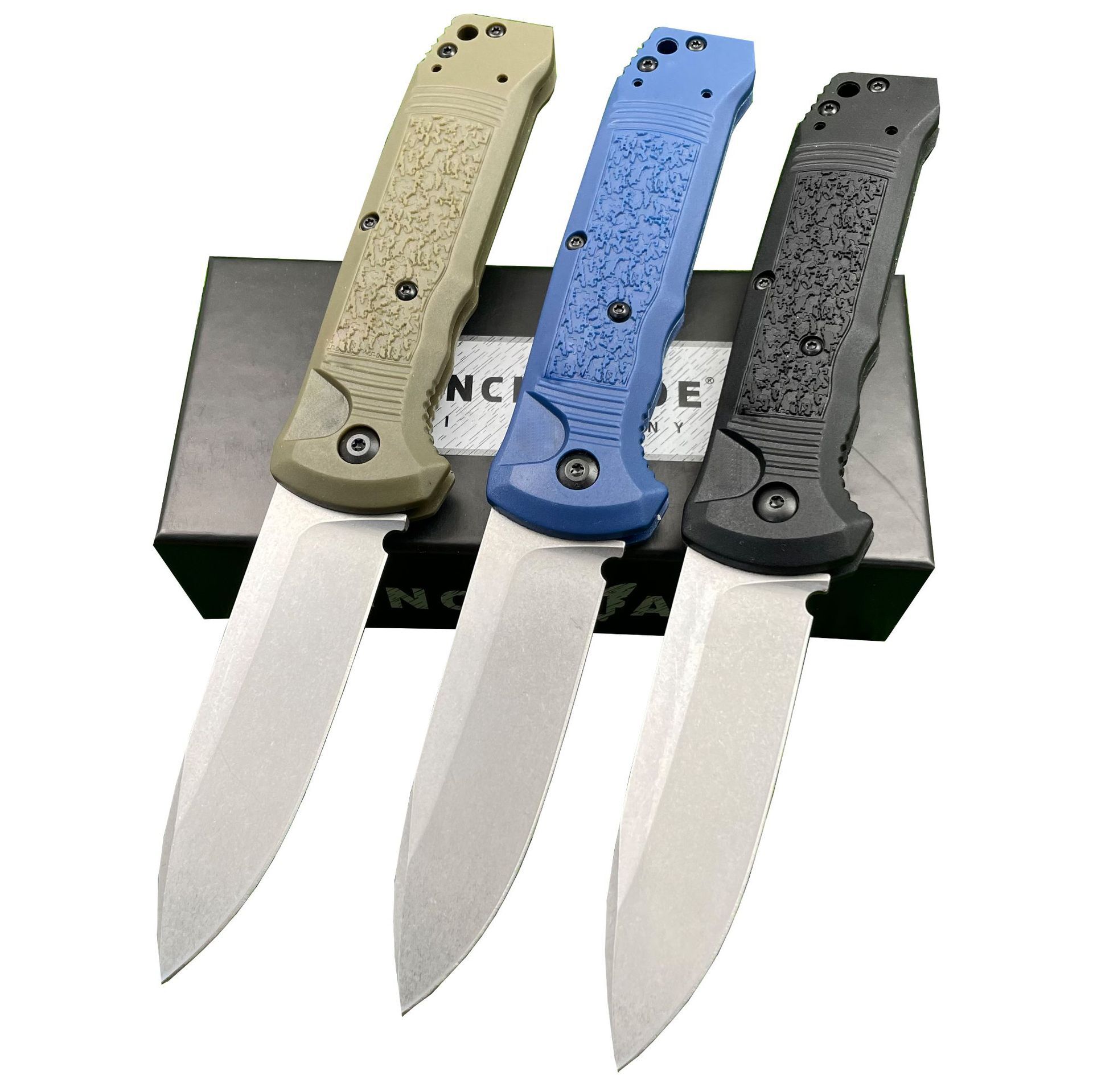 4400BK Folding Knife Mark S30V Blade Nylon Fiber Handle Outdoor Camping Hunting Survival Multi Pocket EDC Tool Practical Knife