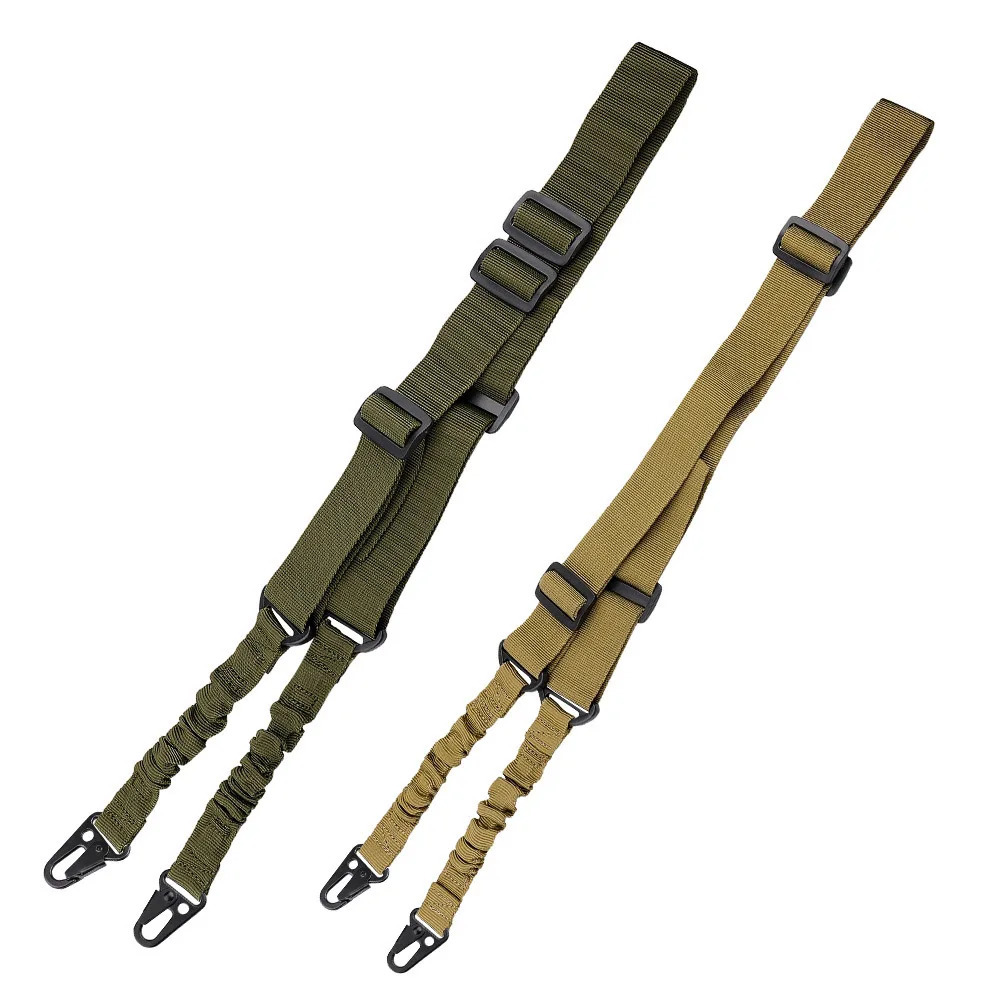 2 Point Sling Shoulder Strap Outdoor Rifle Sling Shoulder Strap Metal Buckle Belt Hunting Accessories 260427