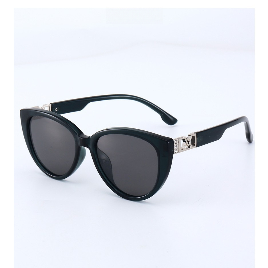 Luxury Brand Designer Fashion Accessories European And American Oval Sunglasses For Women Ins Street Style 2026 New Stylish Metal Vintage Sun Glasses