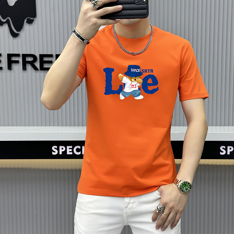 T Shirts For Men Designer White Sweatshirt Fashion Tee Shirt Homme Oversized Polo Shirt Breathable Casual Style Sporty Style Graphic Tee Essential Clo