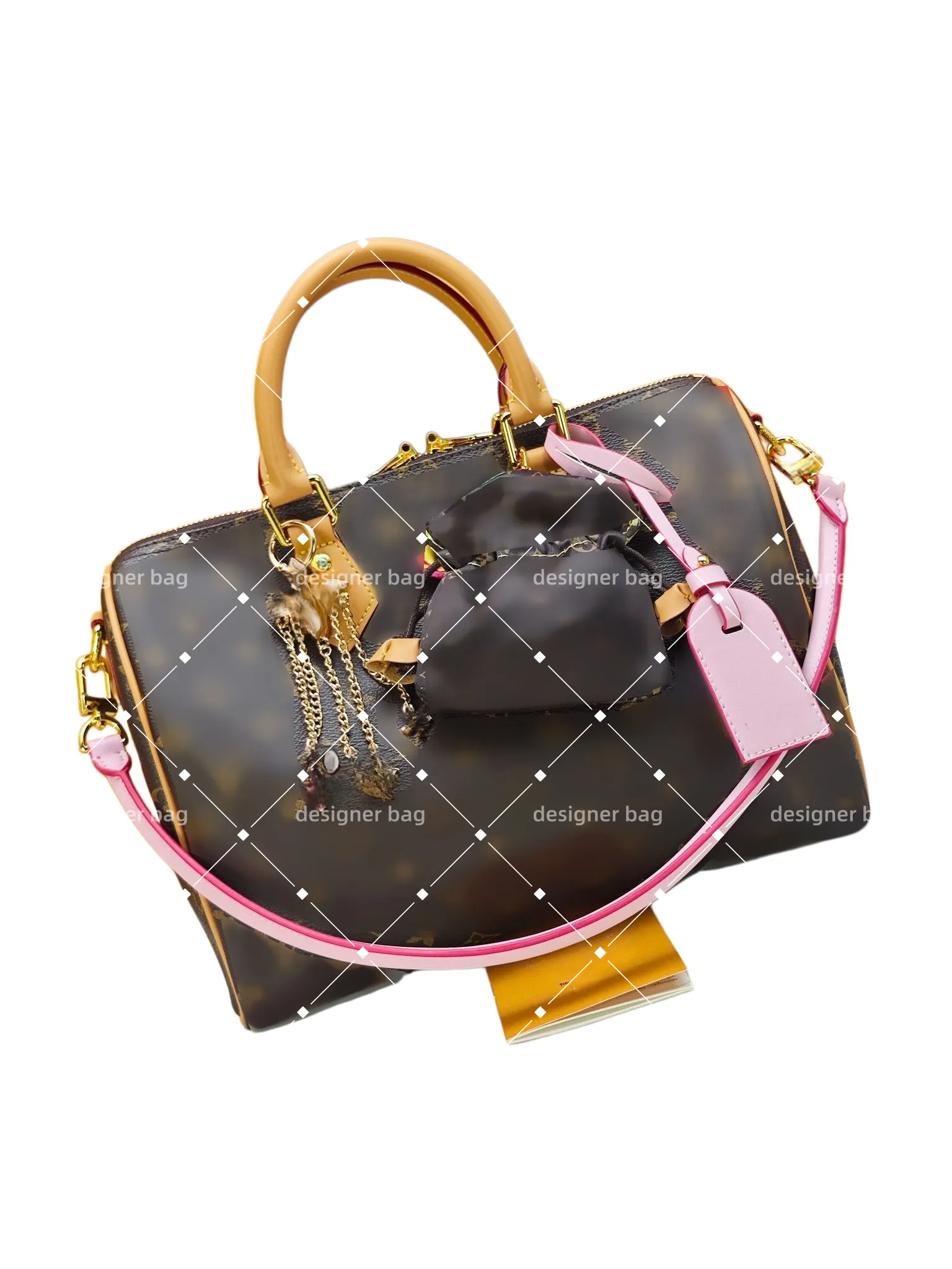 Elegant Ladies' Leather Baggage Organizer with Practical Design Features