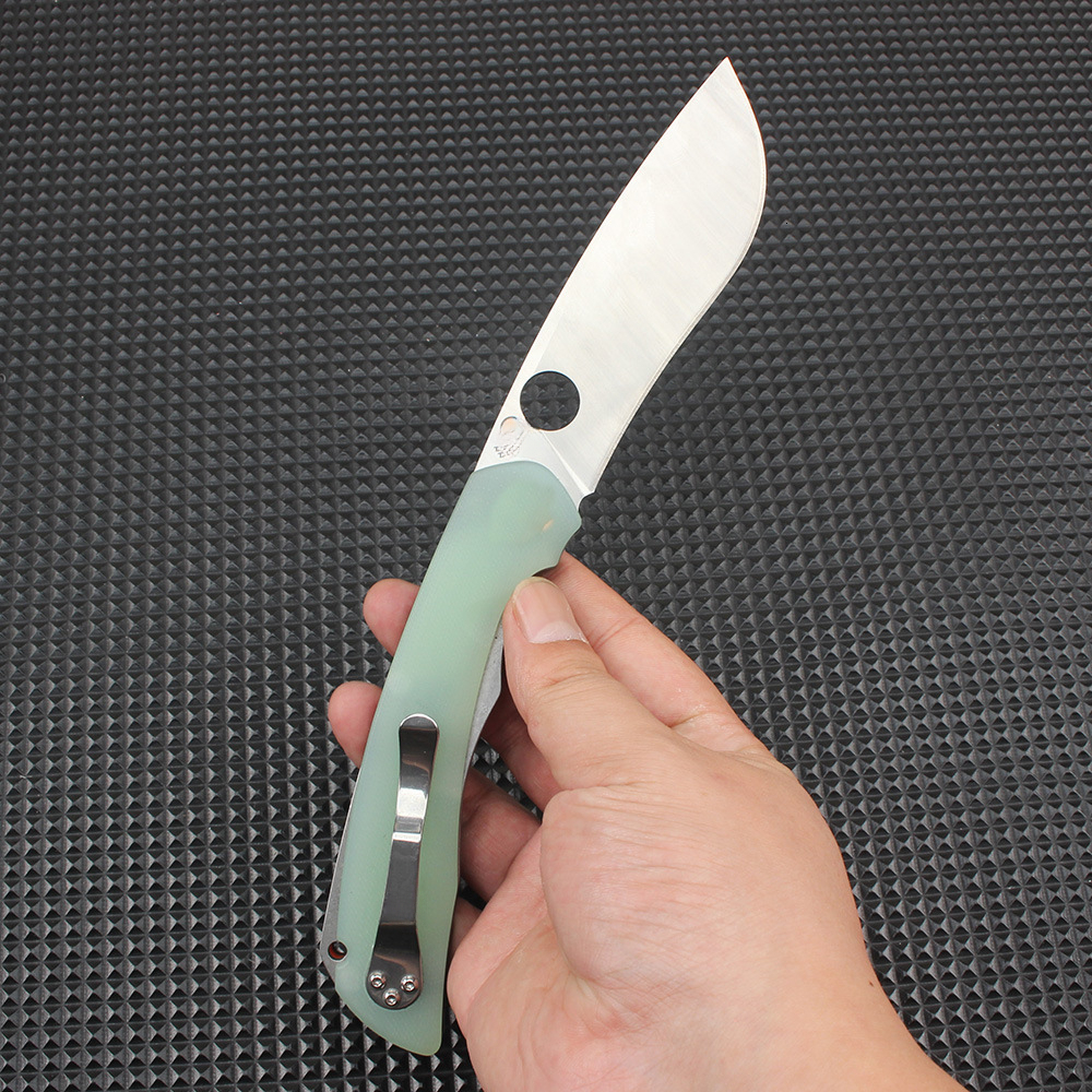 C239 folding outdoor camping, portable pocket knife for self-defense with G10 handle