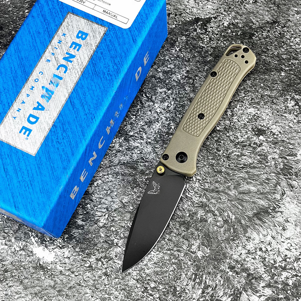 BM533 MINI Bugout Pocket Folding Knives S30V Blade Nylon Fiber Handle Multi-tool EDC Utility Camping Survival Knives for Gift