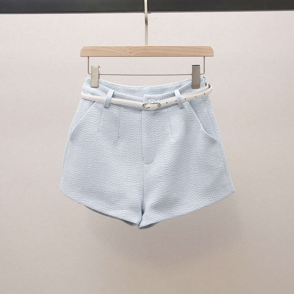 Designer's high-end women's clothing spring k30 new style French youth vest A-line shorts sweet beauty style set