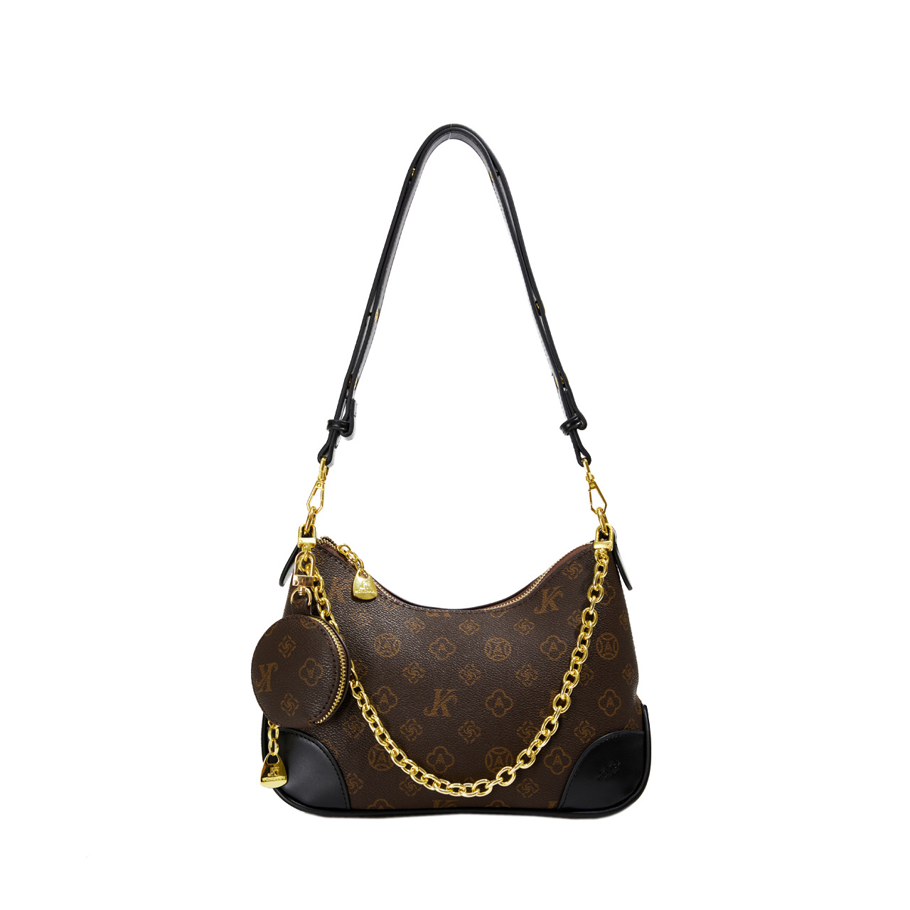 MONICA KIKI New retro and fashion luxury letter designer shoulder bag casual and versatile classic tote bag for women