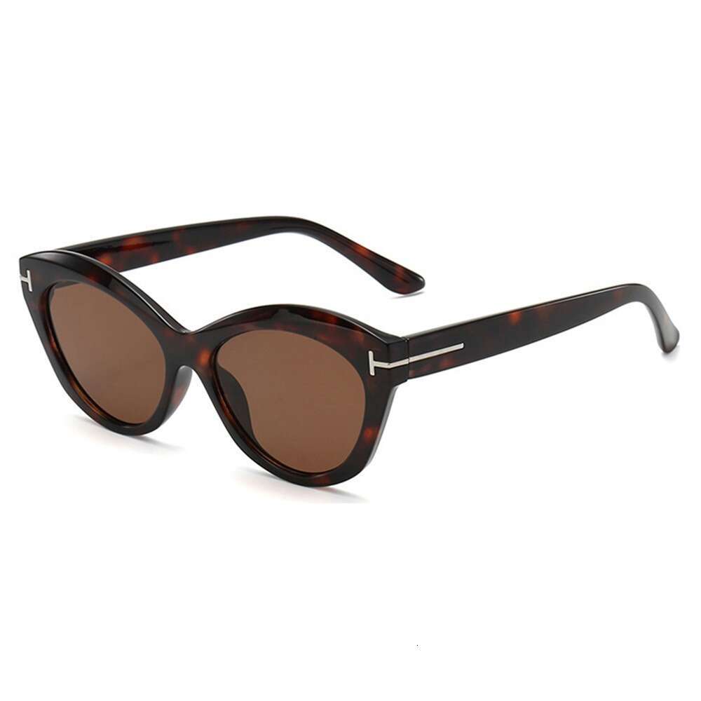 New high-end style sunglasses, multifunctional casual cat eye sunglasses, UV resistant curved sunglasses, fashionable retro style