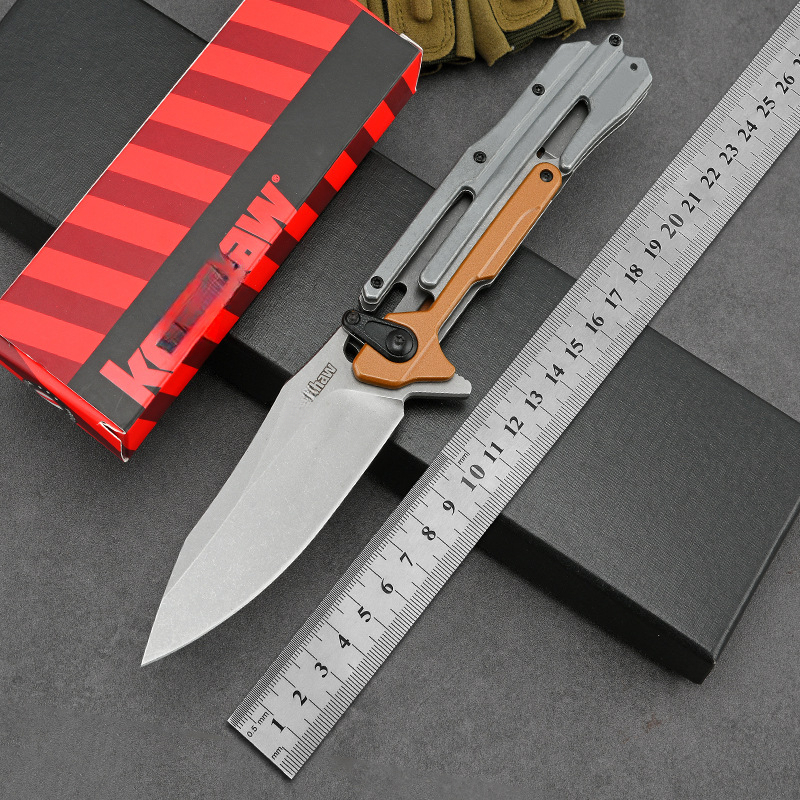 2039 Folding Knife Camping Survival Knife Portable Knife Sharp High Hardness Outdoor Self-defense Camping Fruit Knife with Clip