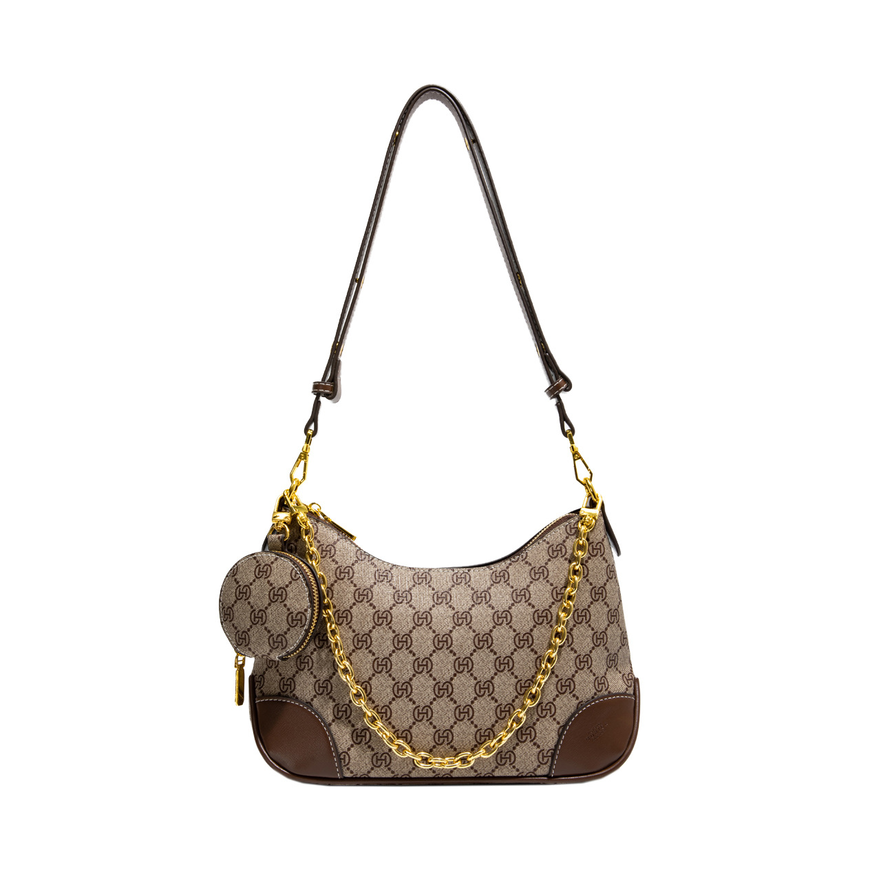 MONICA KIKI New retro and fashion luxury letter designer shoulder bag casual and versatile classic tote bag for women