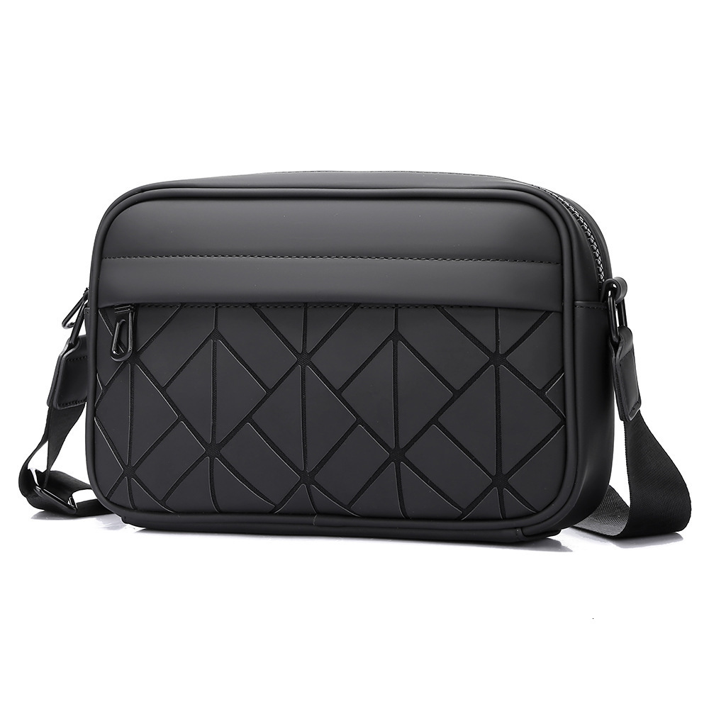 retro printed messenger mens shoulder bag casual trend crossbody bag fashionable mobile phone storage handbag 260112