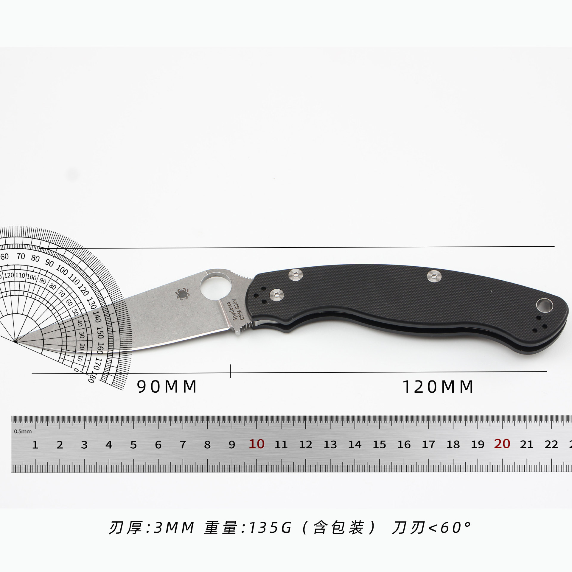 C36 folding knife G10 outdoor wild portable mini survival knife ball bearing