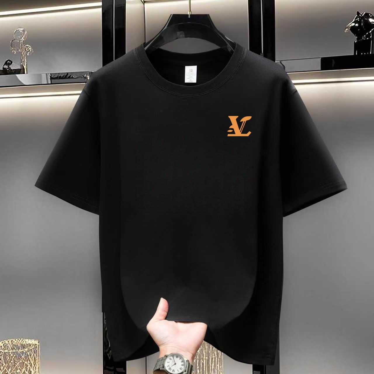 T Shirts For Men Designer Summer White Sporty Style Fashion Graphic Tee Oversized Breathable Tee Shirt Sweatshirt Polo Shirt Casual Style Essential Cl
