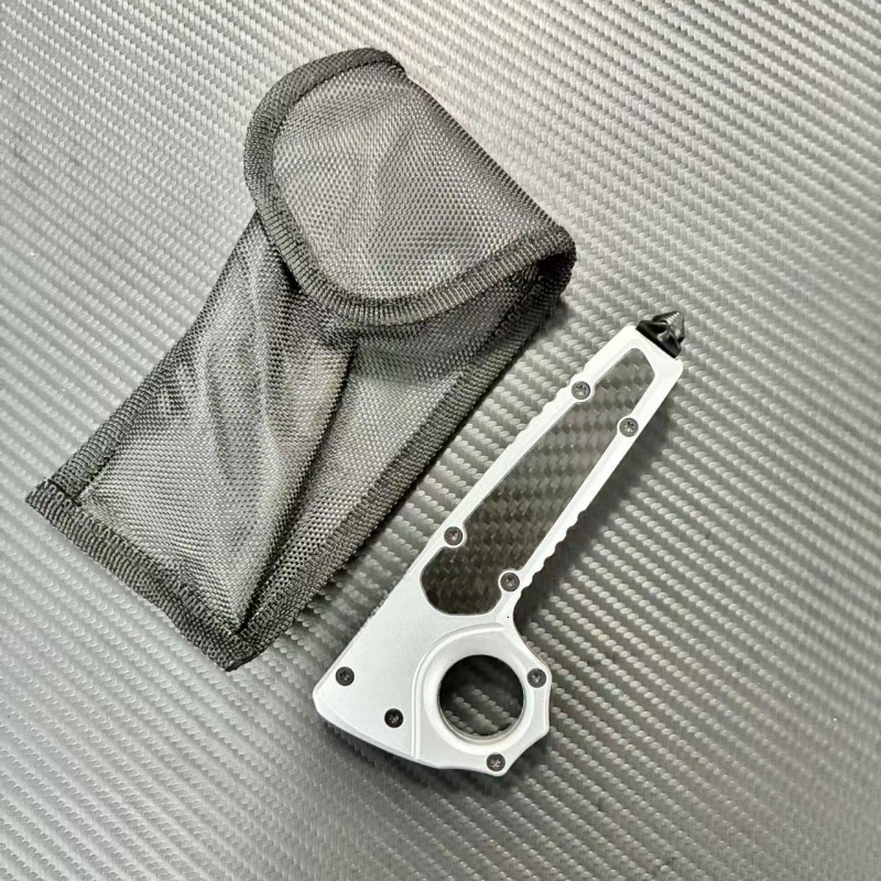 High Quality OTF Knife EDC Knives With Carbon Fiber Handle 440C Steel Tactical Survival Tool For Outdoor Camping Hiking Gear