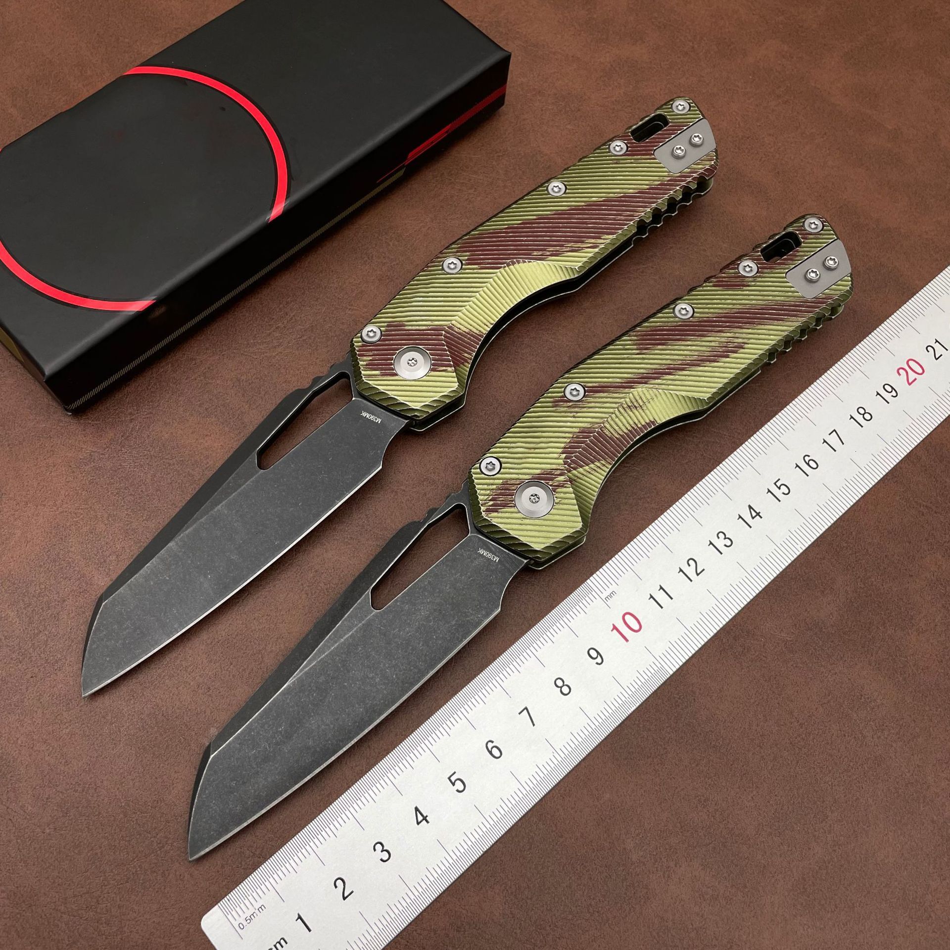 Pocket Folding Knife Aluminum Alloy Handle EDC Tool Outdoor Camping Hunting Tactical Survival Knife
