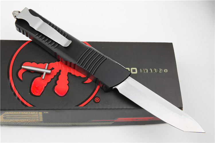 Outdoor EDC Knife, Aluminum Alloy Handle, D2 Steel Blade, Portable Survival Knife for Camping Hiking Travel