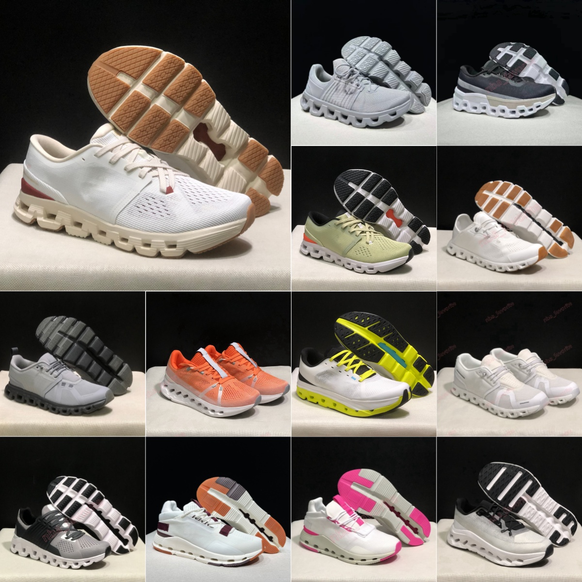 Factory Direct Sale Running Shoes For Men Women Breathable Mens Womens Casual Eclipse Turmeric Lumos Black Pink Grey White Trainers Grey Sport Sneaker X3 X4 Size 36-46