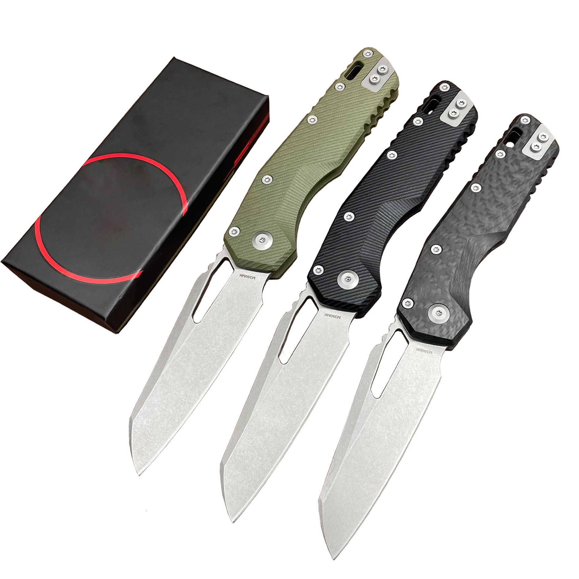 Steel Folding Knife G10 Handle Outdoor Camping Survival Hunting EDC Utility Knife