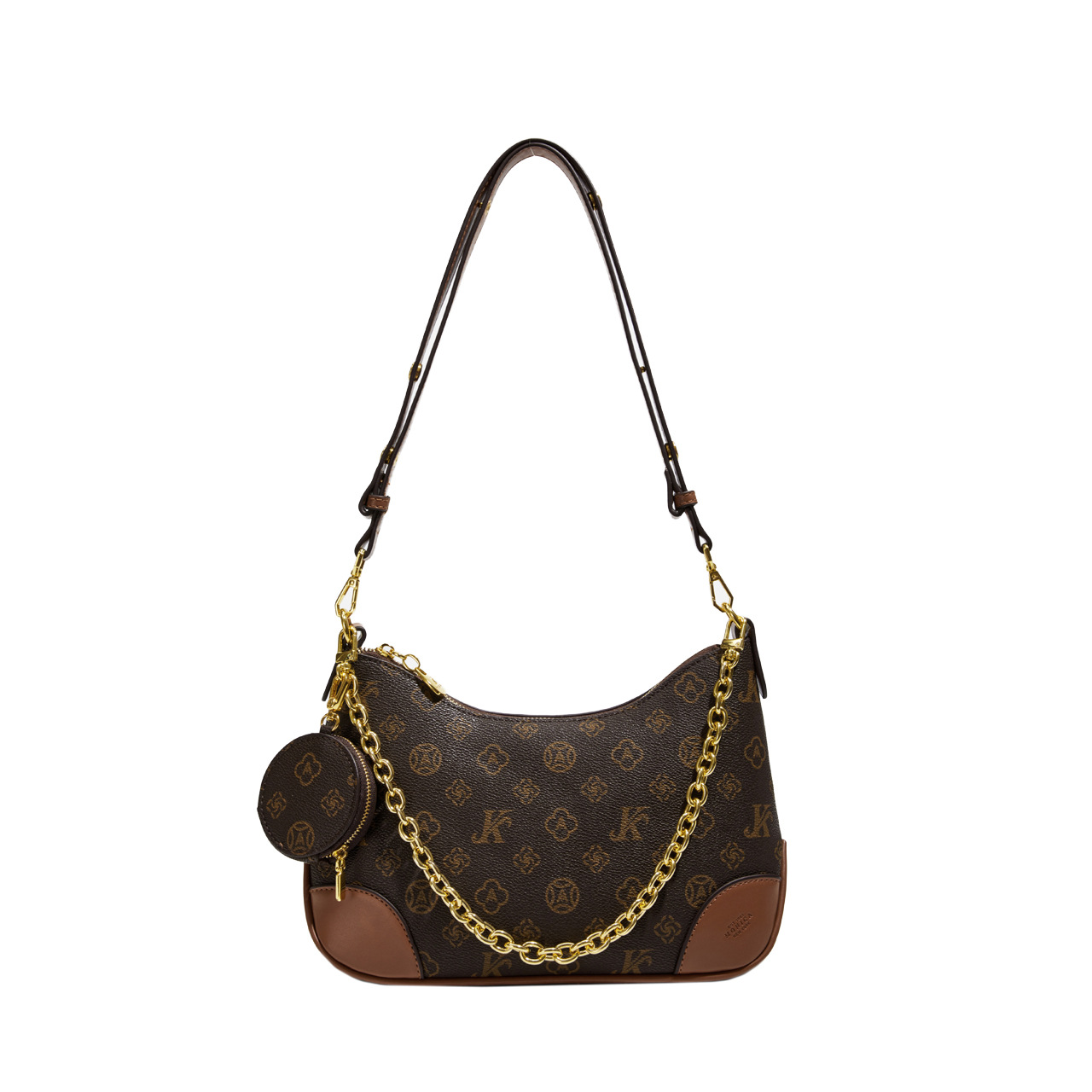 MONICA KIKI New retro and fashion luxury letter designer shoulder bag casual and versatile classic tote bag for women