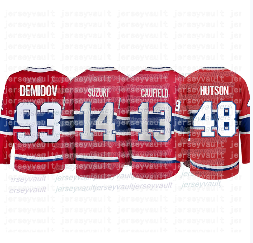 Buyers Picks Nick Suzuki Montreal Hockey Jersey Cole Caufield Carey Price Mike Matheson Juraj Slafkovsky Sean Monahan Alex Newhook Brendan Gallagher