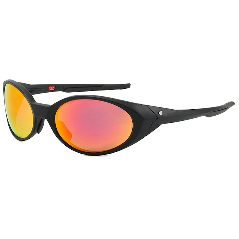 Original Polarized Sunglasses Oval Luxury Brand Designer Round Outdoor Sports Pilot Fashion Y2K Men Driving Sunshade Goggles Beach Cycling Golf Busine