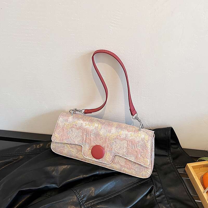 MACK JHOSEL High-End Velvet Baguette 2026 Spring Autumn Winter New Vintage Embossed Underarm Bag Wholesale dh4300051