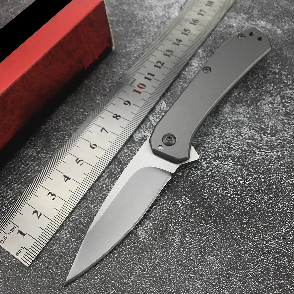 3870 Folding Blade Knife Outdoor Jungle Walking Trips Fishing Wilderness Rock Climbing Blade 8Cr13Mov Steel Handle 420 Steel