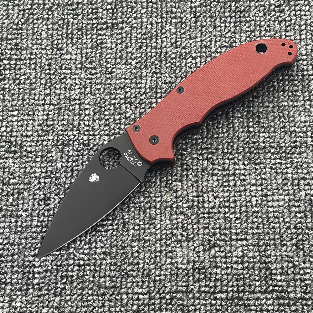 C101 Outdoor Folding Knife S30V Stone Wash Sharp Portable EDC Knife