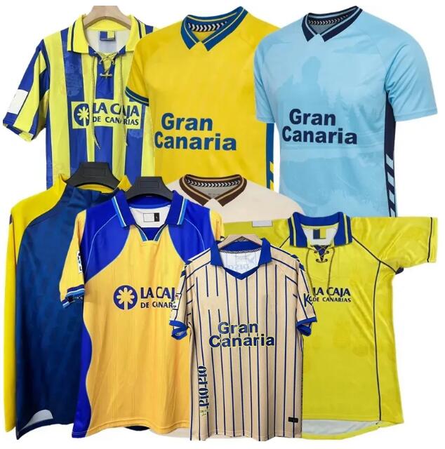 Retro Classic 1995 96 1997 1998 2000 2001 UD Las 2025 2026 Soccer Jerseys Palmas SANDRO MARC MANUEL FUSTER LOIODICE KIRIAN MIKA MARMOL 97 98 25 26 football men kids shirt