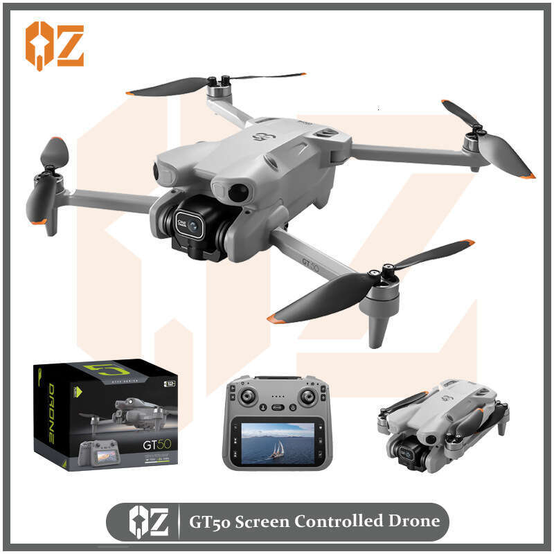 Famous Brand GT Drone Brushless High Definition Aerial Photography Aircraft With Large Screen Remote Control And Obstacle Avoidance Toy Airplane Mini 