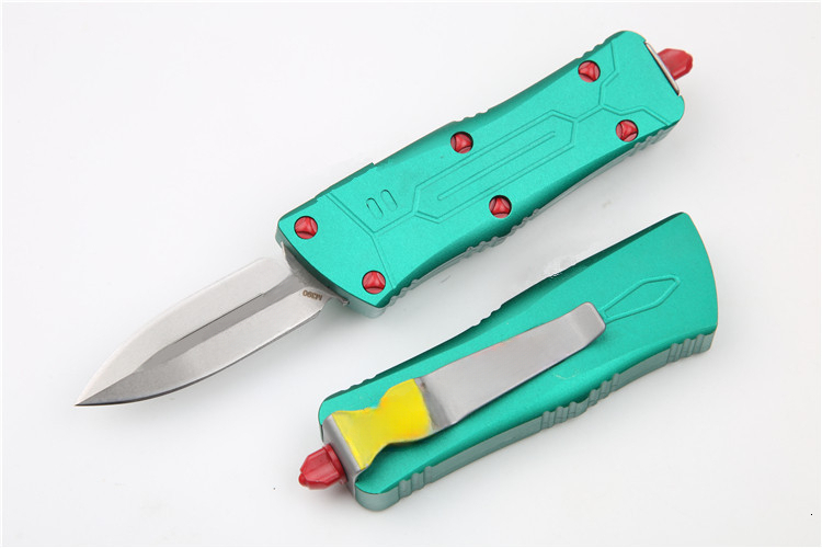 Tactical Folding Knife Zinc Alloy Handle D2 Blade Outdoor Camping Hunting Manual-opening Knives Easy Carrying