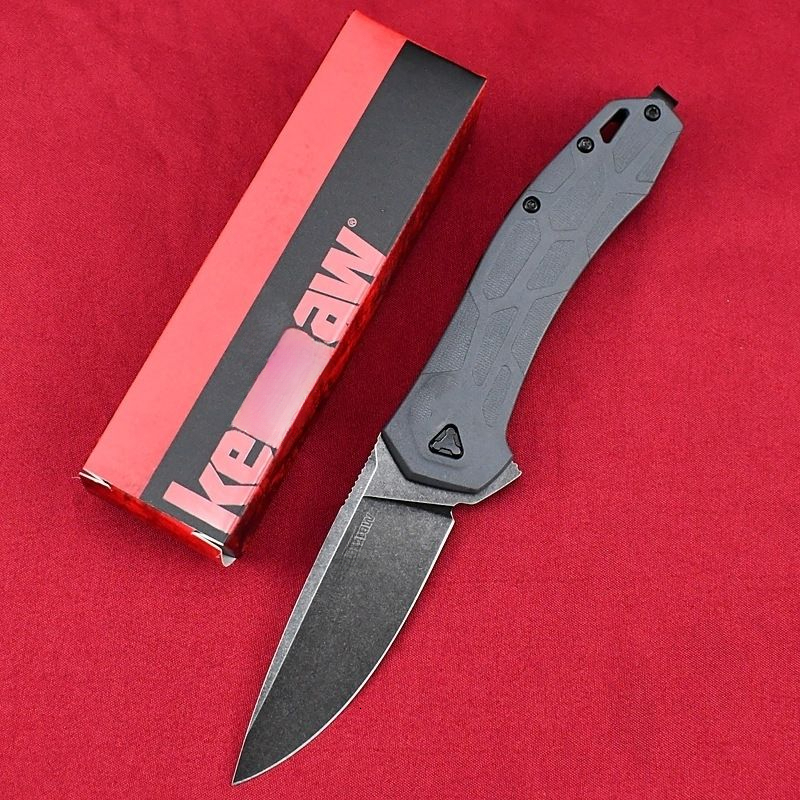 NEW KS-2042 EDC Hunting folding knife High Quality Nylon Glass Fiber Handle Outdoor Camping Multifunctional tool