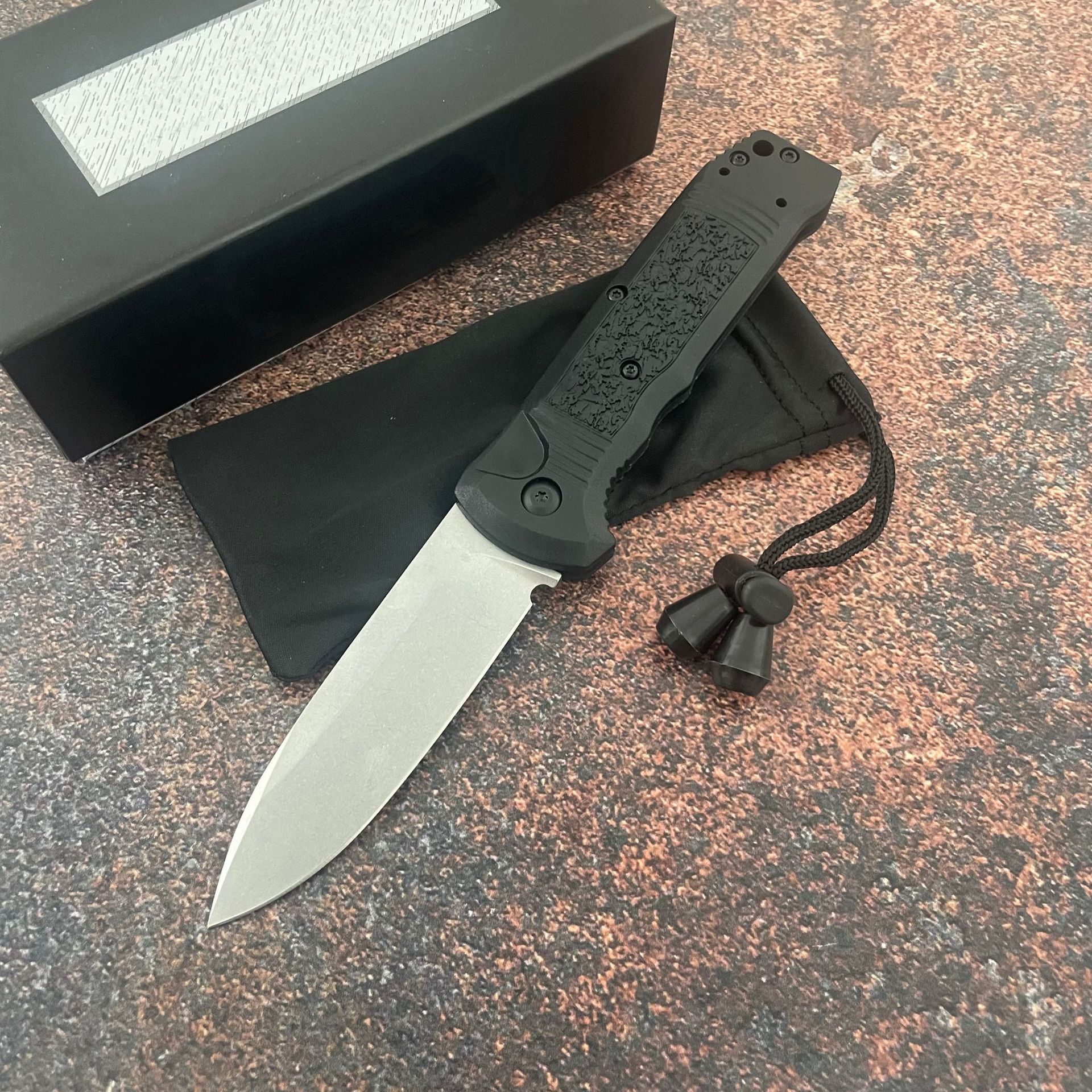 4400BK Folding Knife S30V Blade Nylon Fiber Handle Outdoor Camping Hunting Survival Multi Pocket EDC Tool Practical Knife