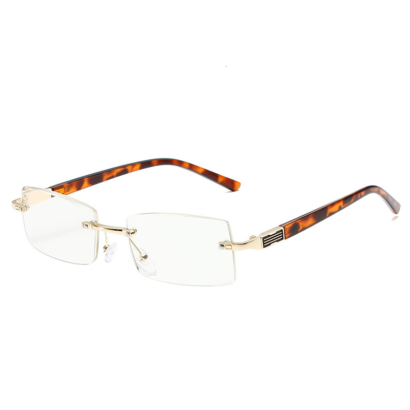 Luxury brand designer fashion accessories European and American Y2K women's Ins Street Style 2026 new cool metal retro glasses - view 4