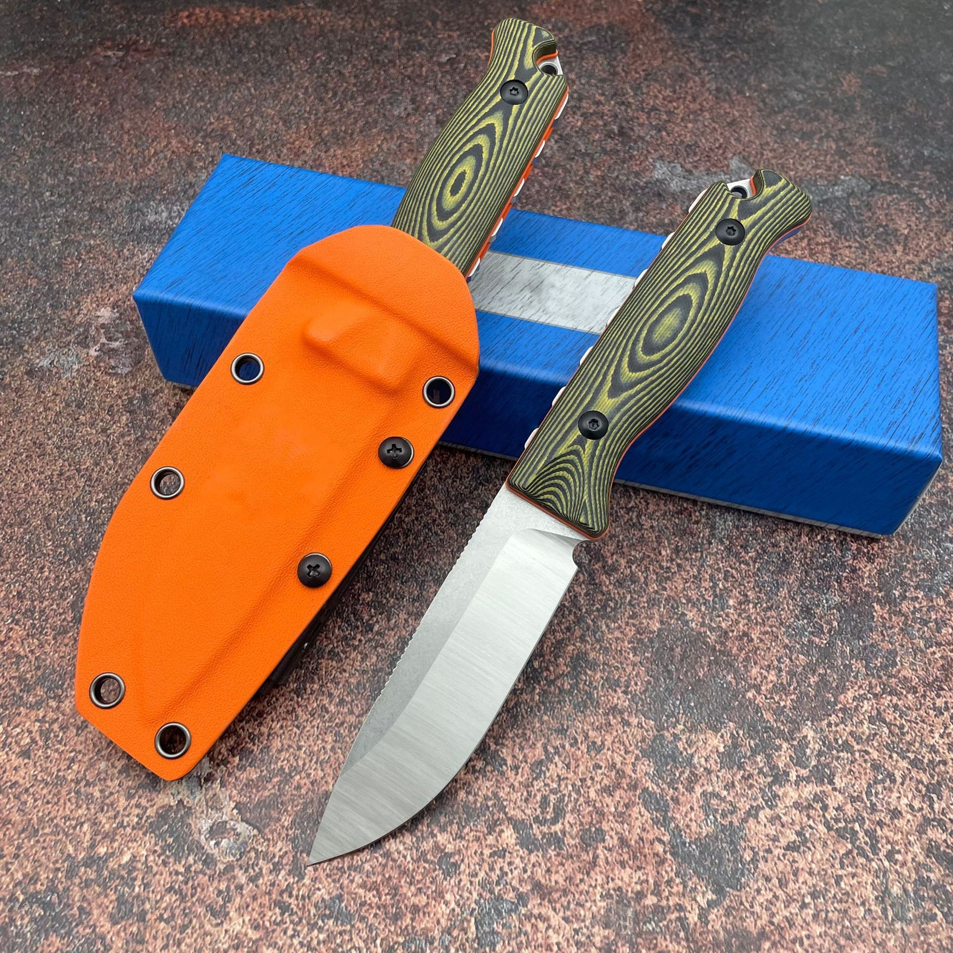BM 15002 Adventure Survival Tools S90V Steel Treatment Outdoor Forest Obstacle Removal Knife EDC Practical Cutting Knife