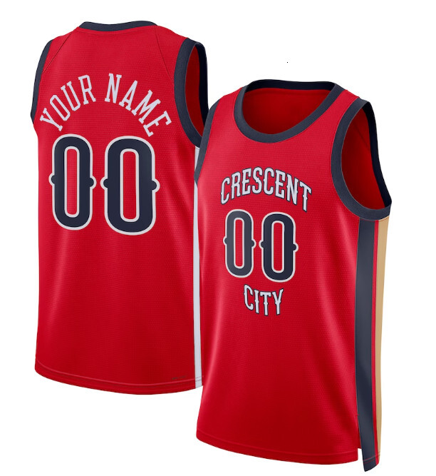 NOP Pelican Basketball Jerseys Zion Williamson Jeremiah Fears Poole Herbert Jones Dejounte Murrayy Trey Murphy Derik Queen Yves Missi Kevon Looney Cit