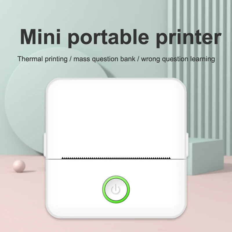 X6 Mini HD Portable Label Thermal Printer Endurance Bluetooth Printer for Student Error Title Note Wrong Pocket Inkless Printing 260428