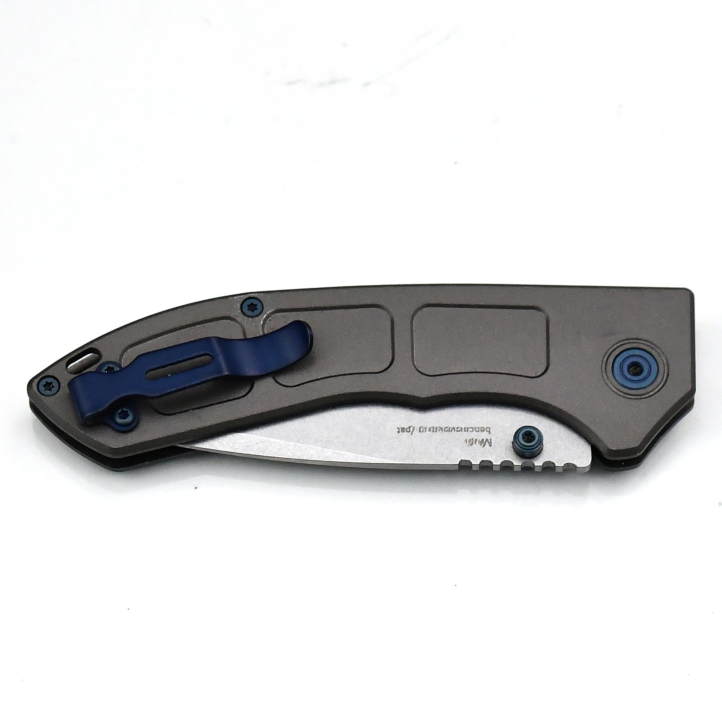 BM 748 Narrows Titanium M390 Blade Folding Knife Outdoor Camping Hunting Pocket EDC Utility Knife