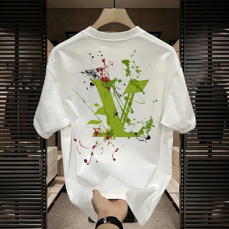 T Shirts For Men Designer Sporty Style White Fashion Breathable Tee Shirt Homme Polo Shirt Y2k Sporty Style Essential Clothes